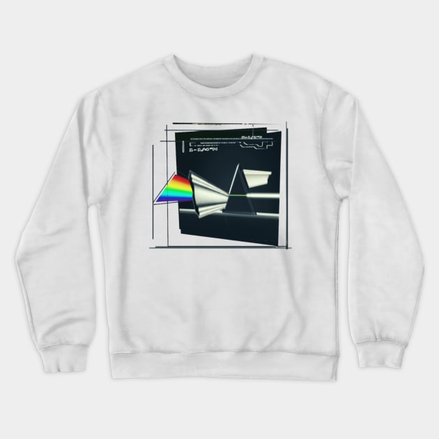 Prisma Trim Crewneck Sweatshirt by TriForceDesign